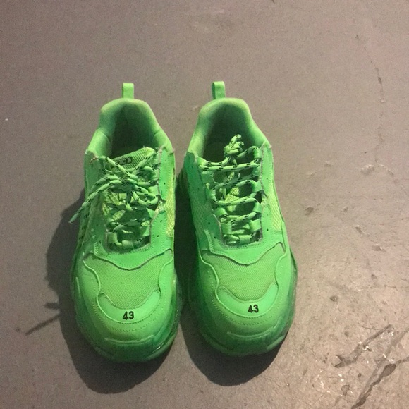 Green balenciagas - Picture 1 of 2